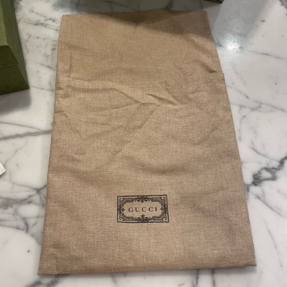 Gucci kids princetown slingback loafers GG supreme star horsebit mule toddlers - Picture 6 of 12